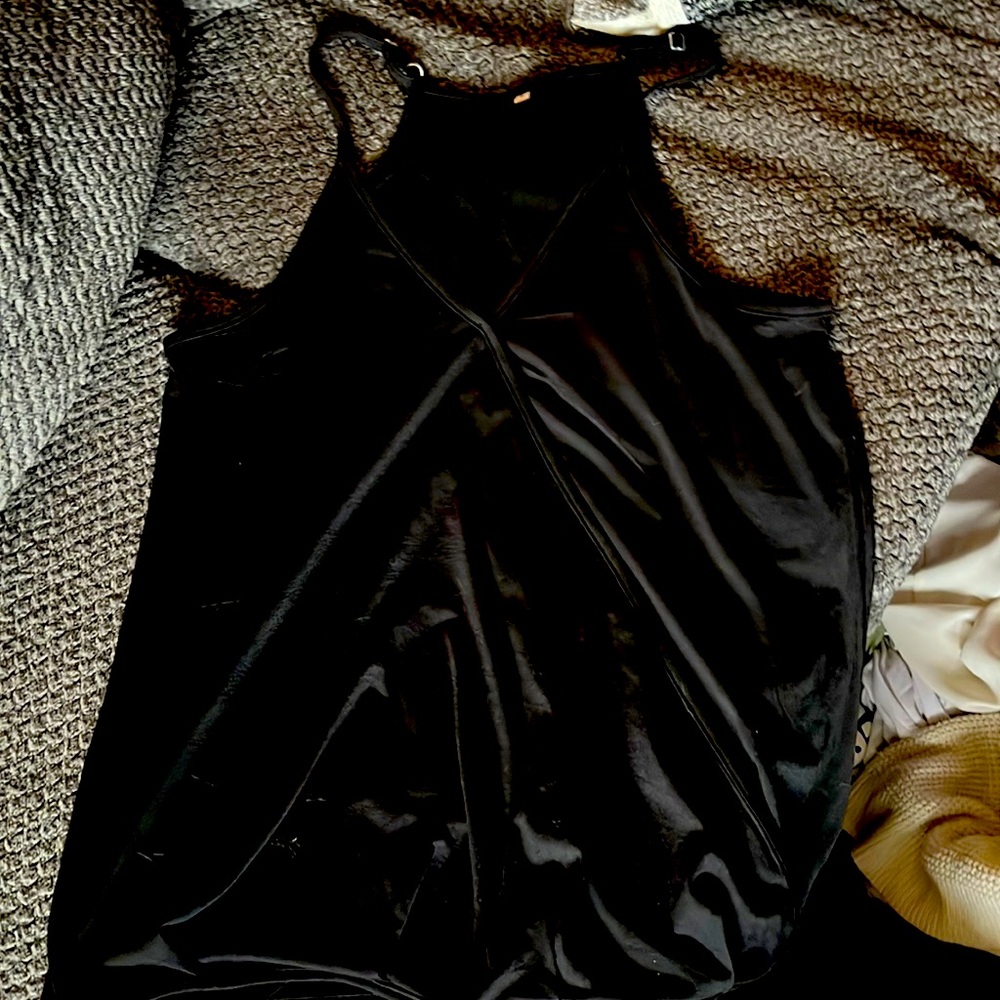 Large black tank